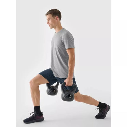 Men's quick-drying regular training T-shirt 4F 4FWAW24TFTSM1003-25M