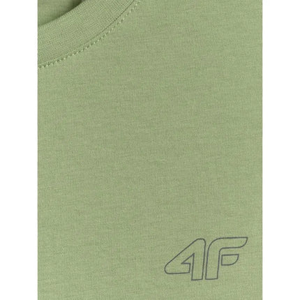 Boy's regular plain T-shirt 4F 4FJRSS26TTSHM3598-47S