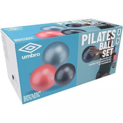 FITNESO PILATES KAMUOLYS 18CM 22CM 25CM 3 VNT. UMBRO