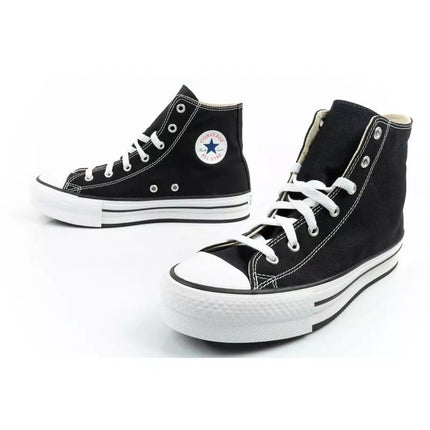 Moterų laisvalaikio bateliai Converse Chuck Taylor All Star, juodi