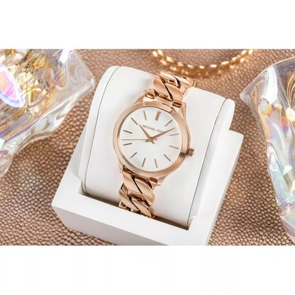 Michael Kors Slim Runway MK7473 Moteriškas laikrodis + DĖŽUTĖ