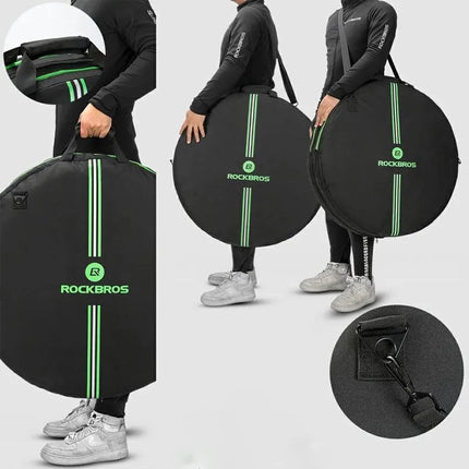 Rockbros D40 transportavimo krepšys ø74 cm ratui – juodas