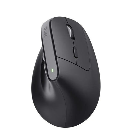 Belaidė ergonomiška pelė „Trust BAYO+“, juoda