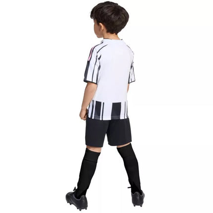 adidas Juventus 25/26 Vaikų namų komplektas, balta ir juoda, JN5220