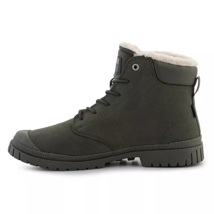 Palladium SP20 Cuff Leather Waterproof WL U 79067-325-M Olive Night batai