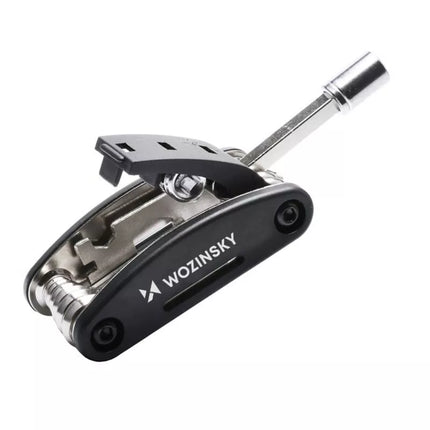 Wozinsky WWZ-01N 16-in-1 Multifunctional Bicycle Repair Tool Set - Black