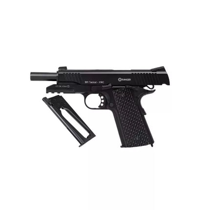 Oro pistoletas RANGER M1911 BB KWC kal. 4.5 mm BB šratai, BLOW BACK, 17 šūvių, VISAS METALINIS, CO2 (AAKCMB760AZB)