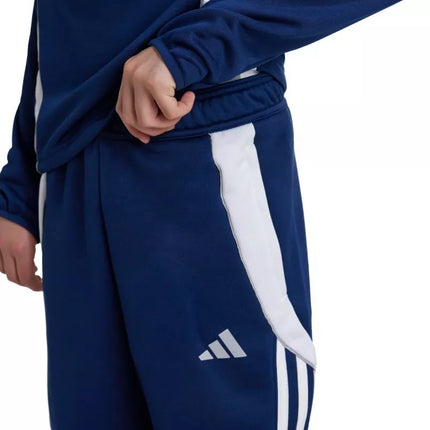 adidas Tiro 24 žieminės vaikiškos kelnės mėlynos IY0117