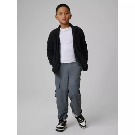 Regular fleece without hood for boys 4F 4FJRSS26TFLEM508-20S