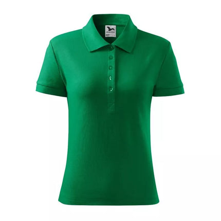 Malfini Cotton W MLI-21316 Žali Polo Marškinėliai