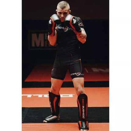 M Shin Guards - Phantom Red