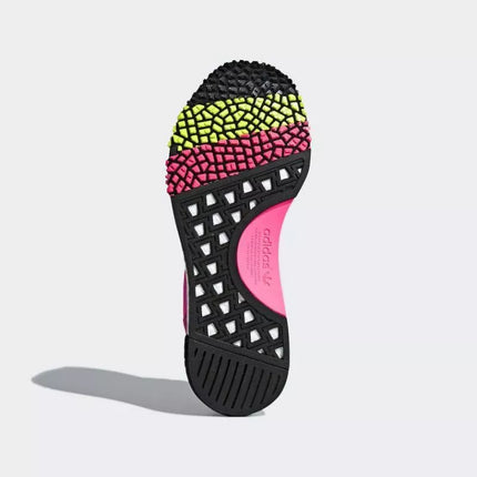 Adidas NMD Racer Primeknit Solar Pink Men's Sports Shoes - CQ2442