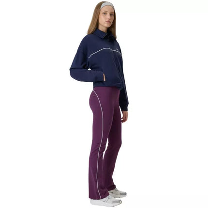 Women's leggings 4F CAS F260 burgundy 4FWSS26TTIGF260 60S