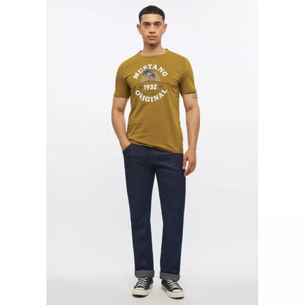Mustang Alex C Spausdintas Marškinėliai M 1012520 6370