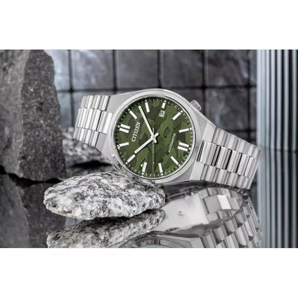 CITIZEN Tsuyosa Safyrinis Mechaninis Vyriškas Laikrodis NJ0159-86X + Dėžutė