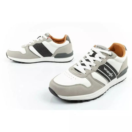 Wrangler men's sports shoes sneakers Wylie fashionable comfortable light gray