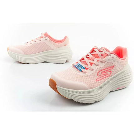 Skechers Max Cushioning Moteriški bėgimo bateliai Šviesiai rožiniai