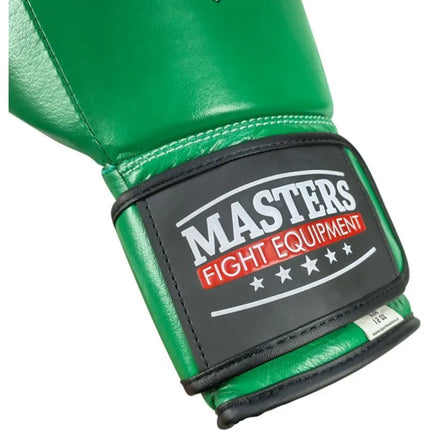 RBT-GREENSTRIKE Leather Boxing Gloves 12 oz Green