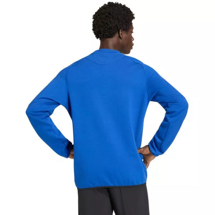 Men's adidas Tiro 26 Travel Crew sweatshirt blue KD1146