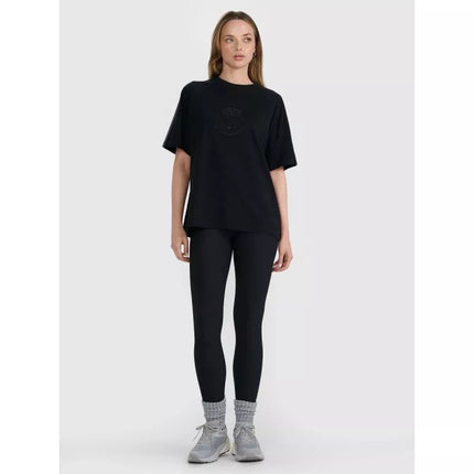 Women's oversize printed T-shirt 4F 4FRSS25TTSHF2791-20S