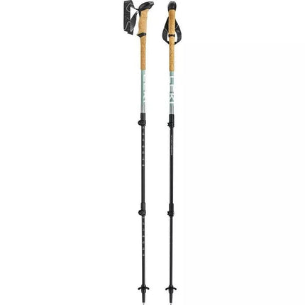 LEKI MAKALU LITE trekking poles, 90-125cm gray-green