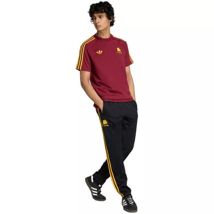 Men's adidas AS Roma Originals Tee burgundy JZ7185