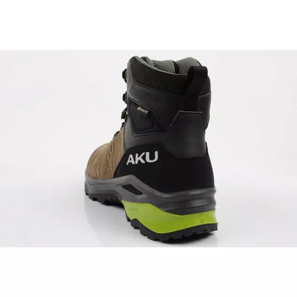 Aku men's trekking sports shoes Adapta Gore-tex leather black green