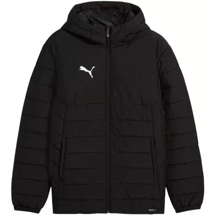 Puma Team Additions Vyriškis su gobtuvu dygsniuota striukė Juoda 659795 03