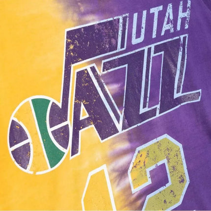 Mitchell & Ness NBA Utah Jazz John Stockton Medvilninis Tie-Dye Tanko - TTNK3206-UJAYYJSTYWPR