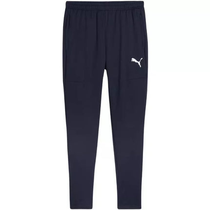 Puma Team Goal Siauros Treniruočių Vyriškos Kelnės Tamsiai Mėlynos 659037 06