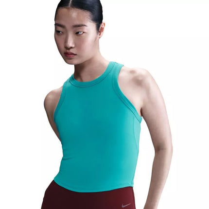 Nike Dri-Fit One Fitted Crop W marškinėliai FN2806 345