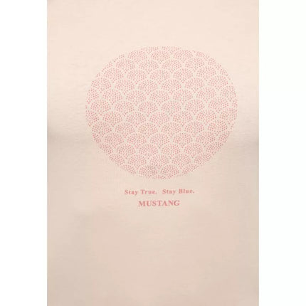Mustang Alexia C Marškinėliai su spaudiniu ant krūtinės W 1013383 7262