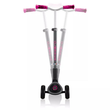 Globber Master Prime 3 ratų paspirtukas / juodas - neoninis rožinis 664-110