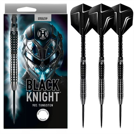 Smiginis Harrows Black Knight 90% su plieniniais antgaliais