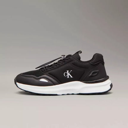 Calvin Klein moteriški žemo kirpimo suvarstomi sportbačiai V3X9-83010-1464999 JUODI