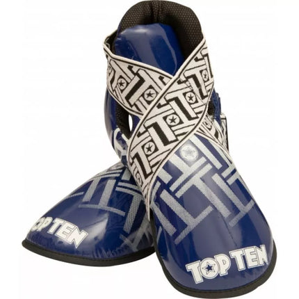 TOP TEN OSTT-PU "SUPERLIGHT PRISM" Foot Protectors (WAKO APPROVED)