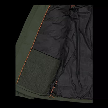 CMP men's winter sports jacket with hood, insulated, green (34K0167/F905)