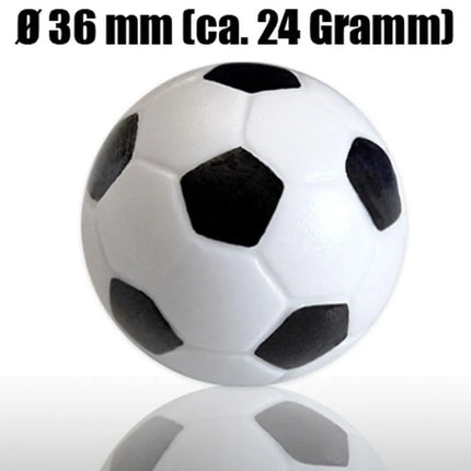 Rinkinys futbolo kamuoliukų, skersmuo 36mm, 4 vnt.