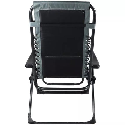 DAUGIAFUNKCINIS SULANKSTOMAS SODOS GULTAS 162X52/65X110CM JUODAS IR PILKAS