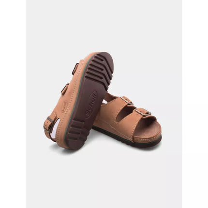 Scholl Air Bag Šlepetės su dirželiu ant kulno F21527-1016
