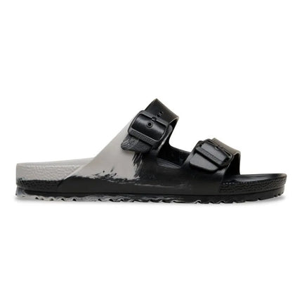 Birkenstock Men's ARIZONA EVA Slides 1032110 STONE COIN/BLACKMULTI (Standard Width)
