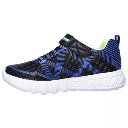 Skechers FLEX-GLOW Tamsiai mėlynos sportiniai batai vaikams (90542L-BBLM)