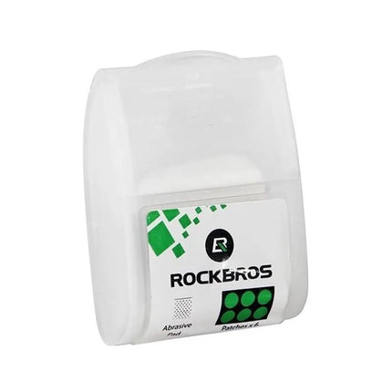 Rockbros GJ2001 dviračių kamerų remonto rinkinys - pusiau skaidrus