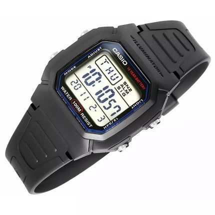 Vyriškas laikrodis CASIO W-800H-1AVDF + DĖŽUTĖ
