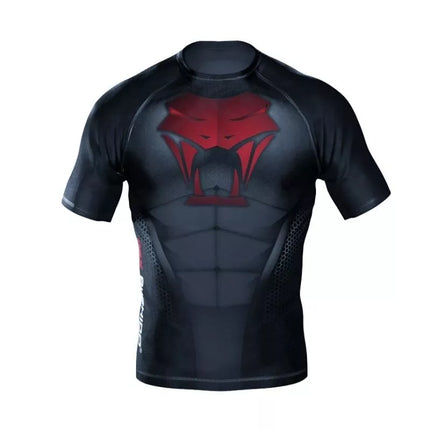 The "Snake" compression Rashguard shirt is made of DBX MORE DRY M material.