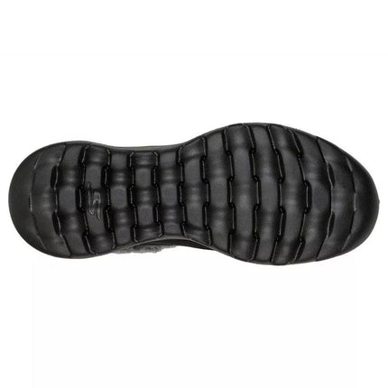 Skechers ON-THE-GO JOY FIRST GLANCE Women's Winter Boots in Suede Leather with Fur, Black (144041-BKGY)
