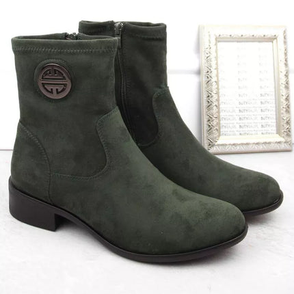 Jezzi W Suede Ankle Boots ASA198-28 JEZ432B