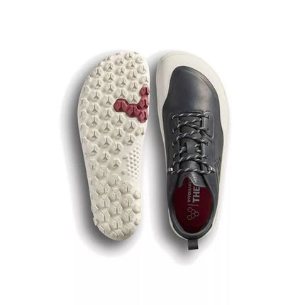 Vyriški batai Vivobarefoot TRACKER LEATHER AT LOW OBSIDIAN/WHITE (309534-04)