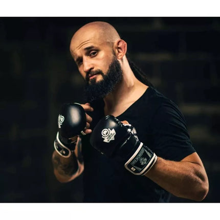 MMA treniruočių pirštinės L - Phantom White - Valor Series