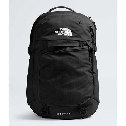 The North Face Router kuprinė, juoda, nailonas, perdirbtas poliesteris